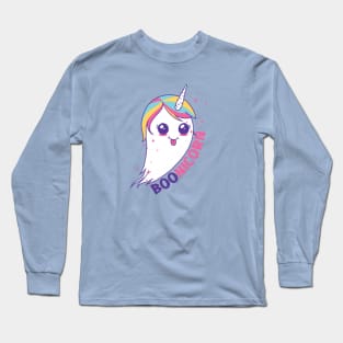 BooNicorn | Cute Halloween Ghost Unicorn Long Sleeve T-Shirt